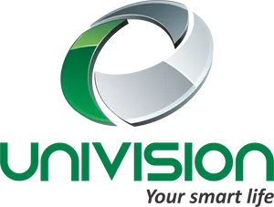 Univision Logo Smart Life Branding PNG image