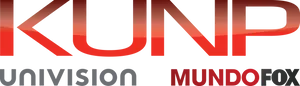 Univision Mundo Fox Logo Red Gradient Background PNG image