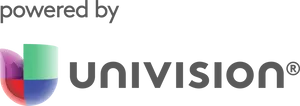 Univision Powered By Logo PNG image