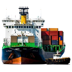 Unloading Cargo Ship PNG Bvb