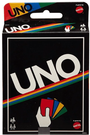 Uno Card Game Box Art PNG image