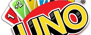 Uno Card Game Logoand Cards PNG image