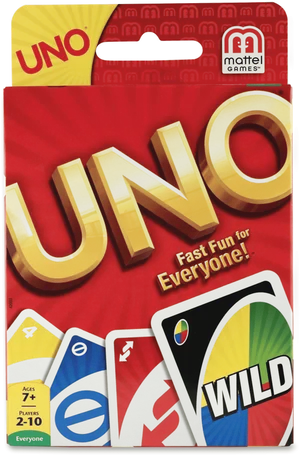 Uno Card Game Packaging PNG image