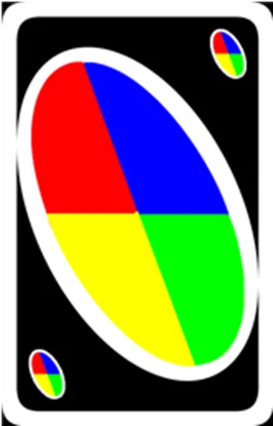 Uno Wild Card PNG image