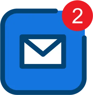 Unread Email Notification Icon PNG image