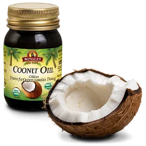 Unrefined Coconut Oil Png Nbe PNG image