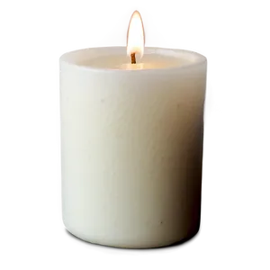 Unscented Candle Png 05232024 PNG image