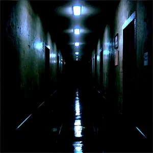 Unsettling Dark Corridor PNG Pma28 PNG