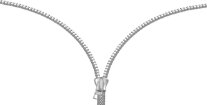 Unzipped Black Background PNG image