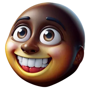 Upbeat Face Emoji Png 69 PNG image