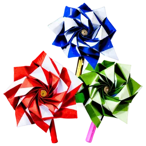 Upcycled Material Pinwheel PNG 35