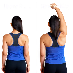 Upper Back Stretching Tips Png 06252024 PNG image