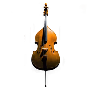 Upright Bass Silhouette Png Hem81 PNG image