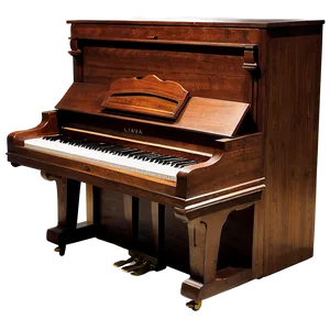 Upright Piano For Film And Theatre PNG 06272024