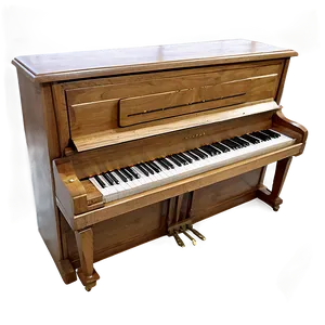 Upright Piano In Natural Light Oak PNG 47 PNG