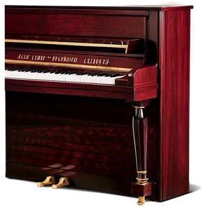 Upright Piano With Built-in Metronome PNG Bod73 PNG