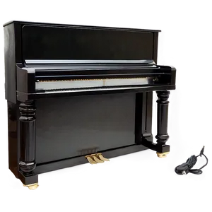 Upright Piano With Speakers PNG Udc20