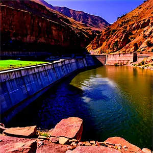 Upstream View Of Canyon Dam PNG 06292024