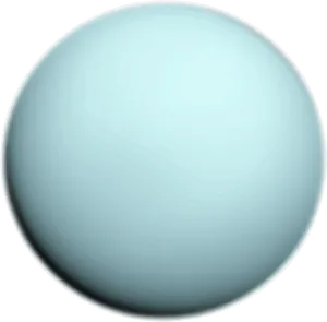 Uranus Planet Graphic Representation PNG image