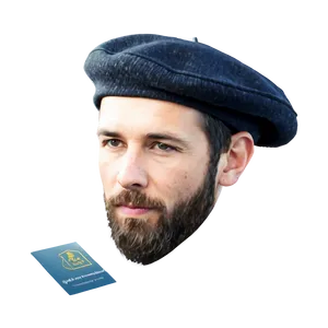 Urban Beret Template Png 06122024 PNG image