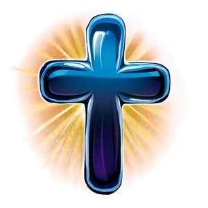 Urban Blue Cross PNG 38
