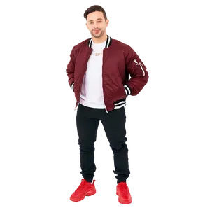 Urban Bomber Jacket Outfit Png 06282024 PNG image