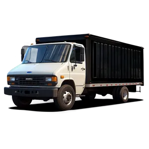 Urban Box Truck Scene Png 06132024 PNG image