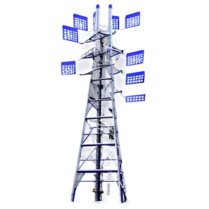 Urban Cell Tower Png Vnf PNG image