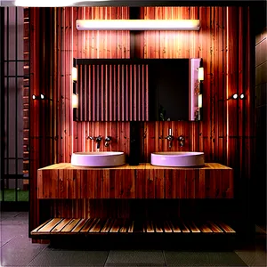 Urban Chic Bathroom Png 05242024 PNG image