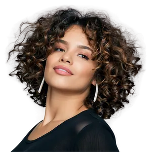 Urban Curly Hair Look PNG 37 PNG