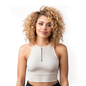 Urban Curly Hair Look PNG Uuo PNG