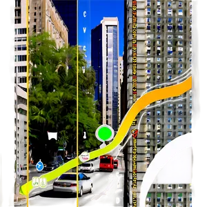 Urban Gps Navigation Png Keb36 PNG image