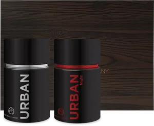 Urban Perfume Bottles Wooden Background PNG image