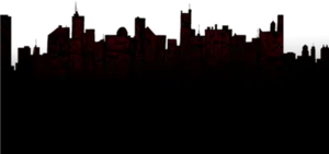 Urban Silhouette Skyline PNG