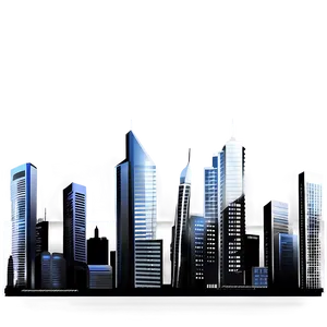 Urban Skyline Creation PNG 06202024