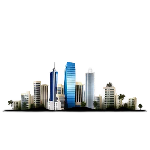 Urban Skyline Creation Png 06202024 PNG image