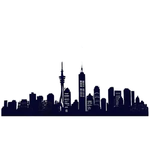 Urban Skyline Silhouette PNG 39 PNG
