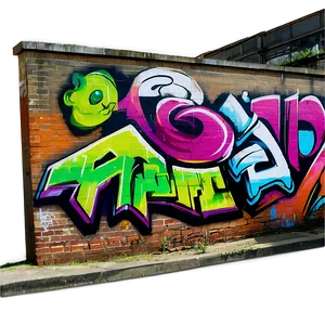 Urban Street Graffiti PNG Ldb