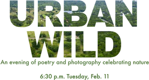 Urban Wild Poetry Event Announcement PNG image