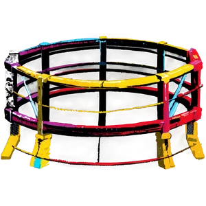 Urban Wrestling Ring Graffiti PNG 06212024 PNG