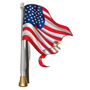Usa Flag With Eagle PNG 05242024 PNG