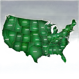 Usa Map For Powerpoint PNG Qsb95 PNG