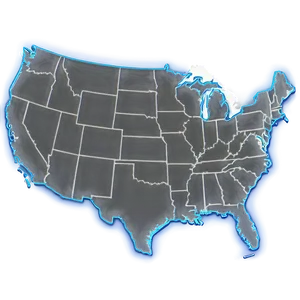 Usa Map Outline PNG 83