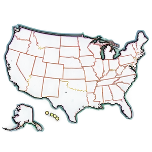 Usa Map Outline PNG 94 PNG