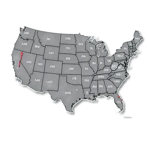 Usa Map With Area Codes PNG 05252024