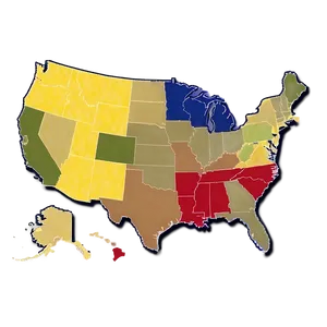 Usa Map With Counties Png Etx PNG image