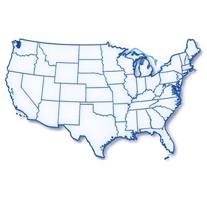 Usa Outline For Travel PNG 29