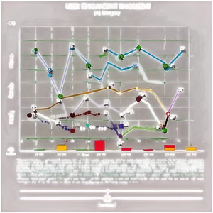 User Engagement Line Chart PNG 82