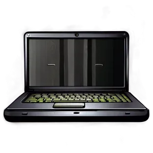 User-friendly Laptop Graphic PNG Spr6