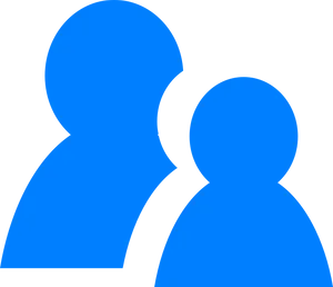 User Profile Icon Blue PNG image